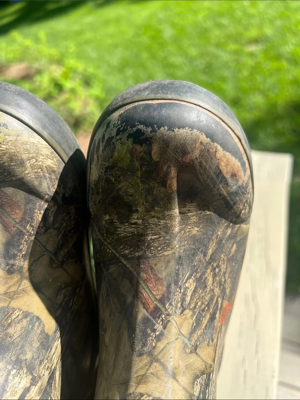 Bogs Kids Waterproof Pull-On Boots in Olive Green Camo
